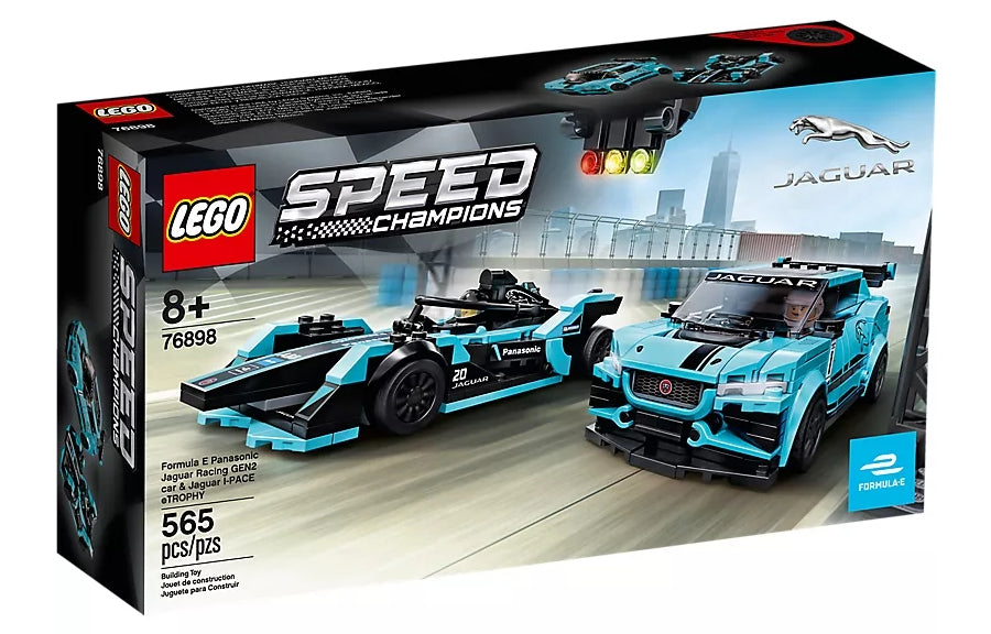Конструктор LEGO "Супергонки: Формула E и I-PACE eTROPHY Jaguar" (76898) - Boxette Shop